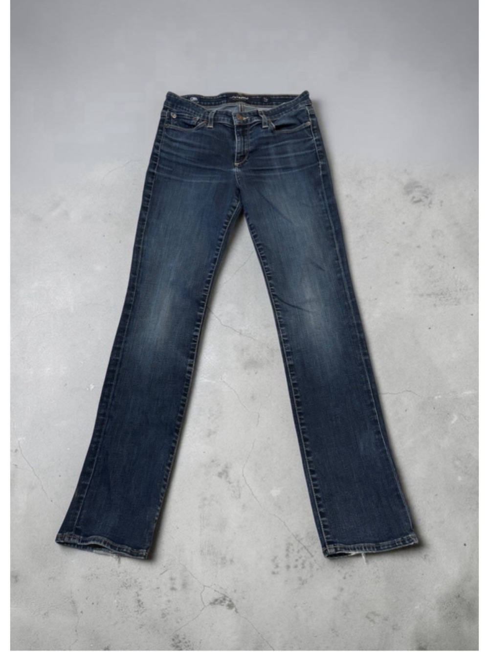 Lucky Brand Sweet & Straight Ankle Jeans Mid Rise Womens Size 6 / 28 Blue Denim